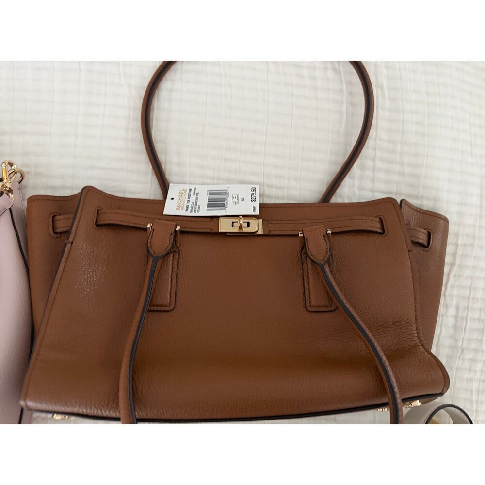 Michael Kors NEW Hamilton Moderne Small Shoulder Tote- Missing Two Charms